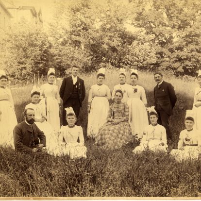 early staff photo