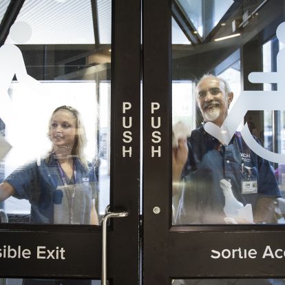 Staff score well on latest efforts to keep KGH sparkling