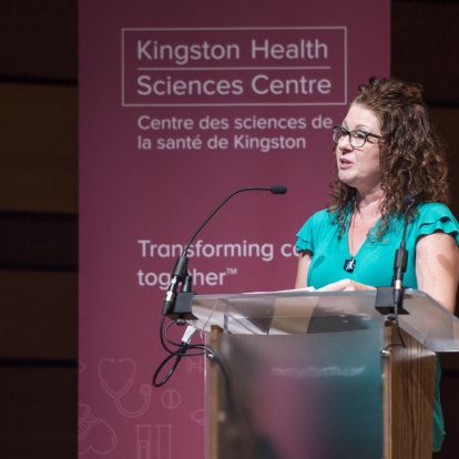 "You'll know in your heart what the right decision is for you and I want all women to be informed on the options that they have available to them," says Lisa, a patient who shared her journey to breast reconstruction with the audience.